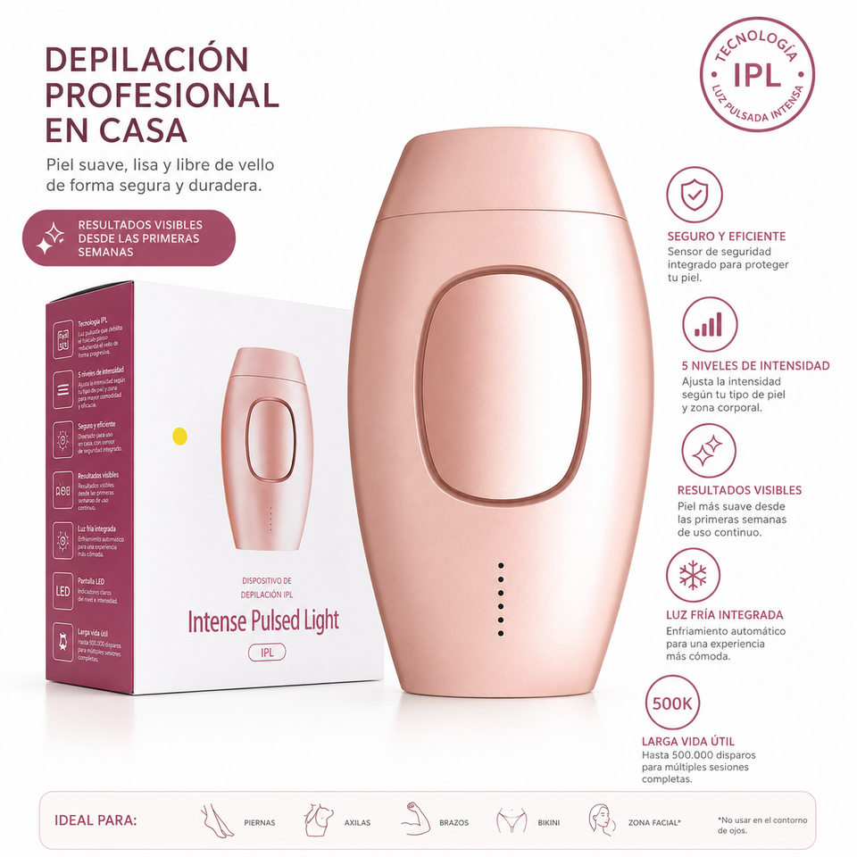 Depiladora Láser IPL