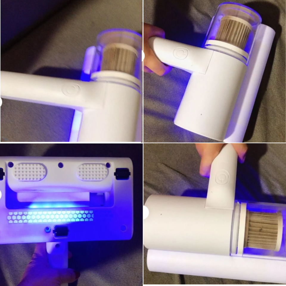 CleanMax™ UV | Aspirador Antiácaros de Alta Succión